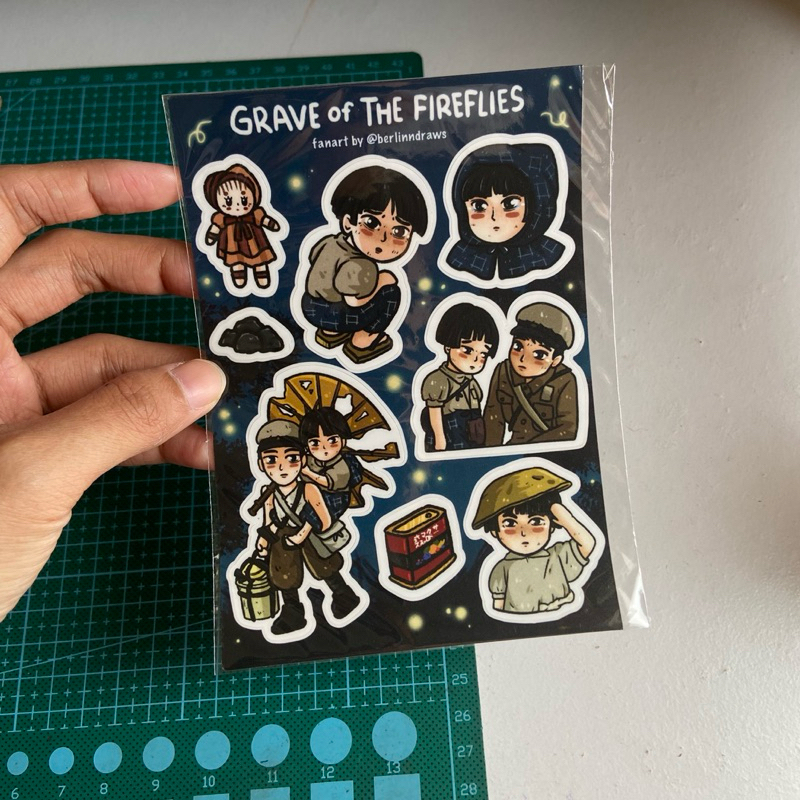

GHIBLI STICKER SHEET (HALF CUT & WATERPROOF) by berlinndraws