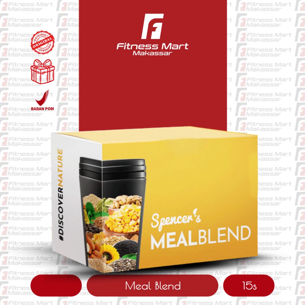 

SPENCER'S Mealblend Minuman Diet Meal Replacement 15 Servings Pengganti Makan 570GR 570 Gram / Meal Replacement