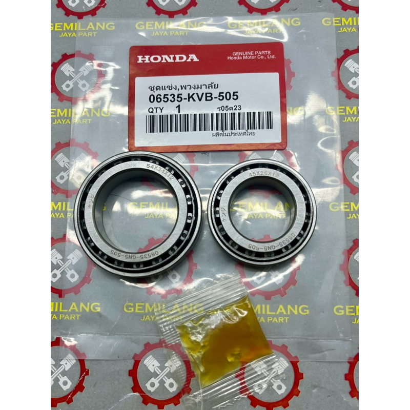 06535-KVB-505 Komstir Bambu (Race Steering Kit) Matic dan Bebek Beat Original Thailand