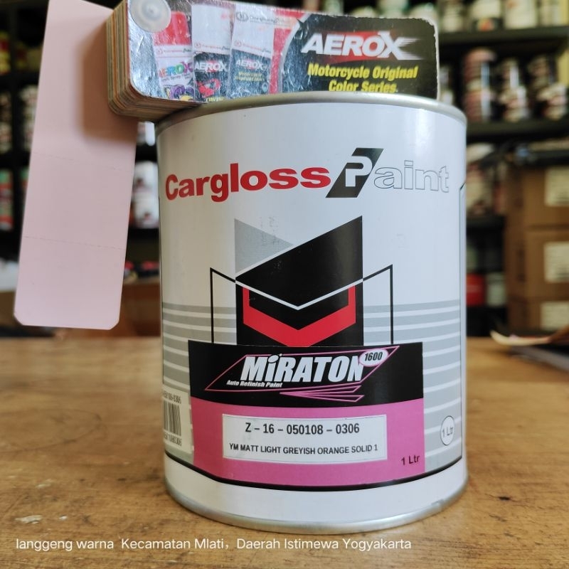 Cat Cargloss Miraton 5108 Matt Light Greyish Orange Solid 1 / Mauve Pink Doff Yamaha Filano