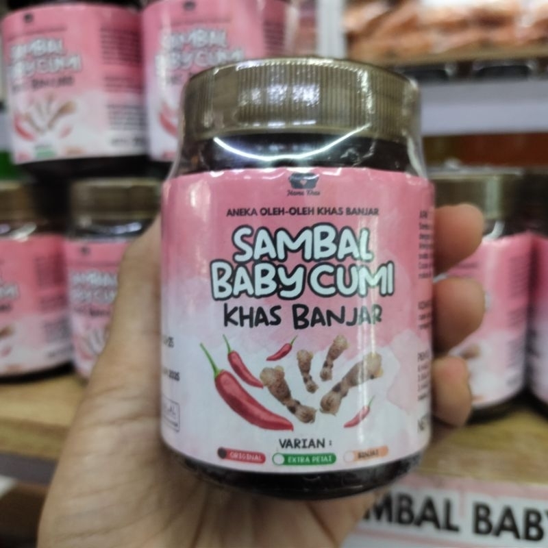 

Sambal Baby Cumi Khas Banjar Ukuran Besar