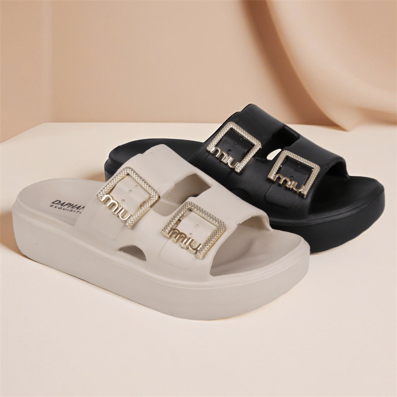sandal slip on sandal kekinian wanita sandal wanita platform sandal anak perempuan cantik sandal wan