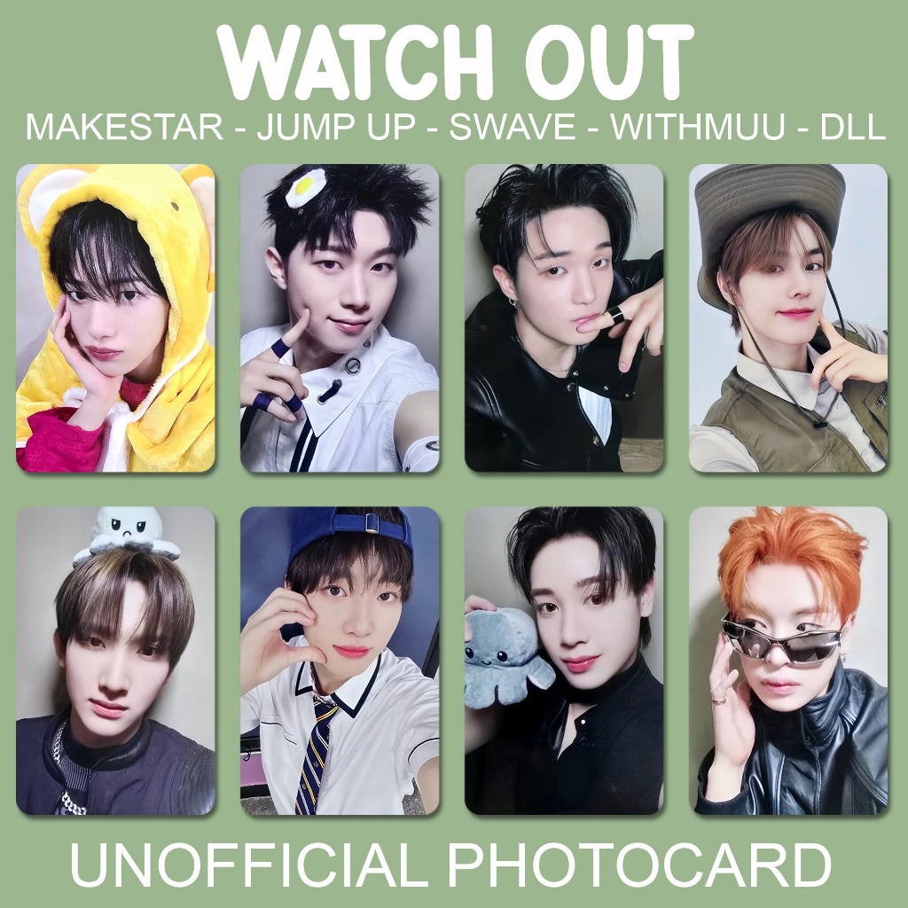 [UNOFFICIAL PHOTOCARD] XIKERS - WATCH OUT