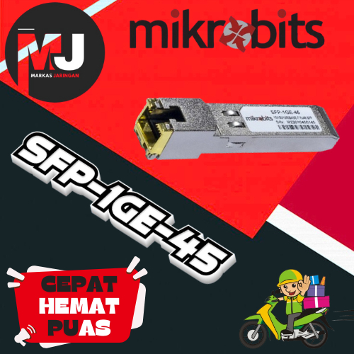 Mikrobits SFP-1GE-45 SFP Transceiver Gigabit RJ45 UTP