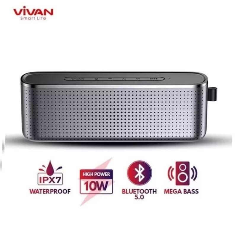 (MAJESTY PONSEL) VIVAN VS10 Bluetooth Speaker Mega Bass Waterproof VS-10