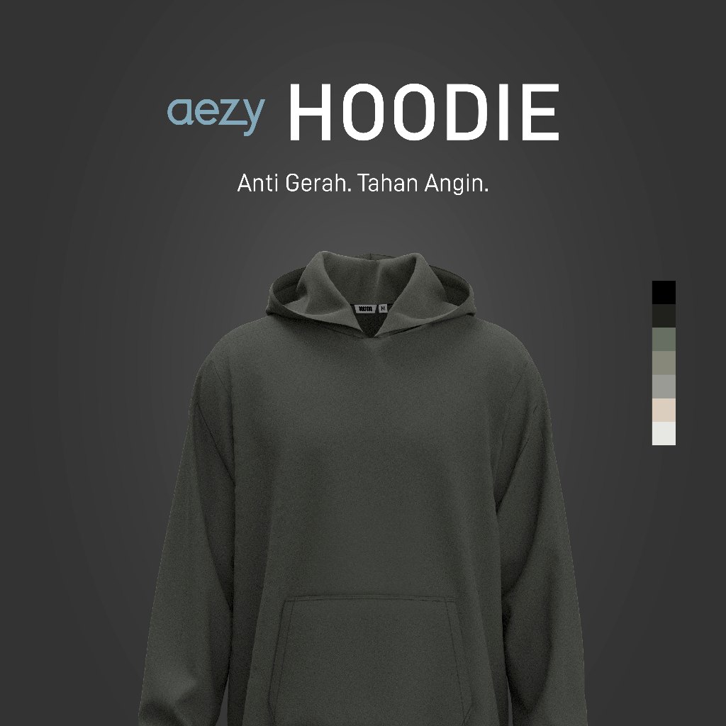 No Void Minds AEZY Core Hoodie | Smoke