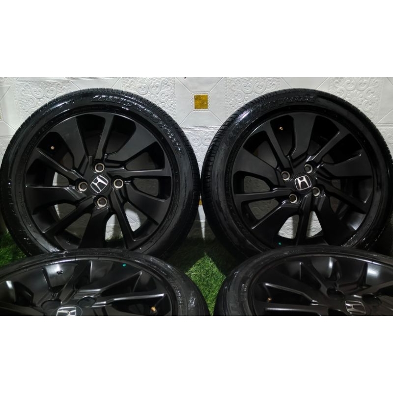 velg original Brio RS urbanite R15 + ban 90%