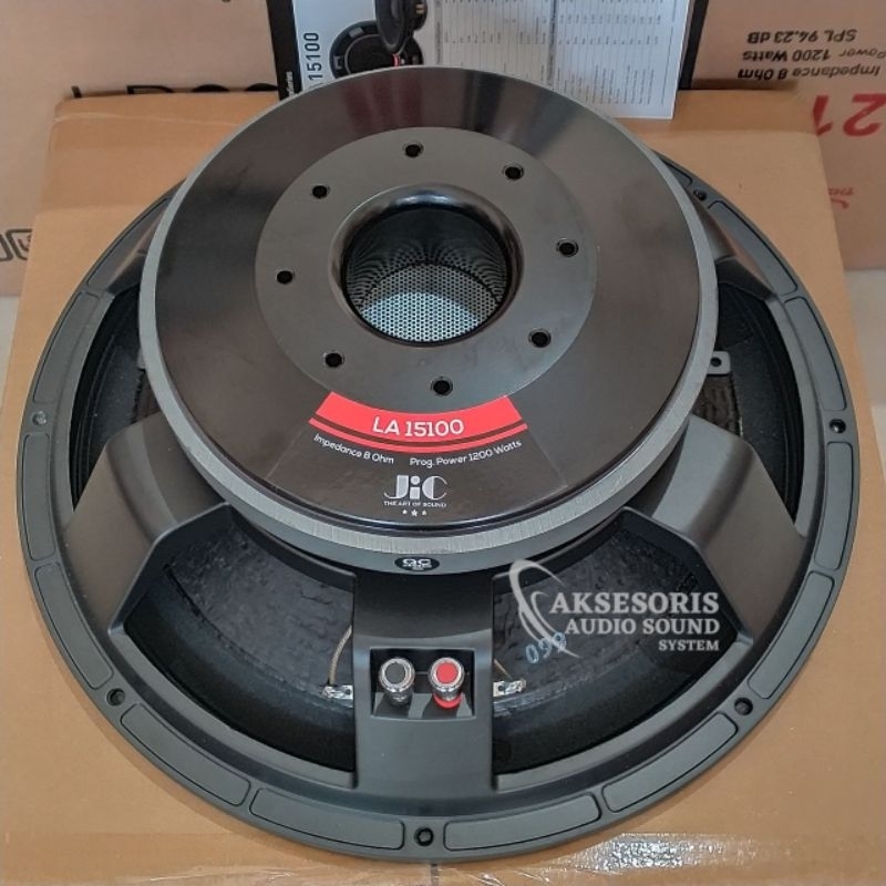 Speaker JIC LA 15100 15 Inch 1200 Watt Coil 4inch Subwoofer