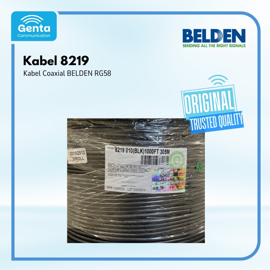 KABEL COAXIAL BELDEN RG58 / KABEL BELDEN RG58 / RG 58 ORIGINAL TERMURAH