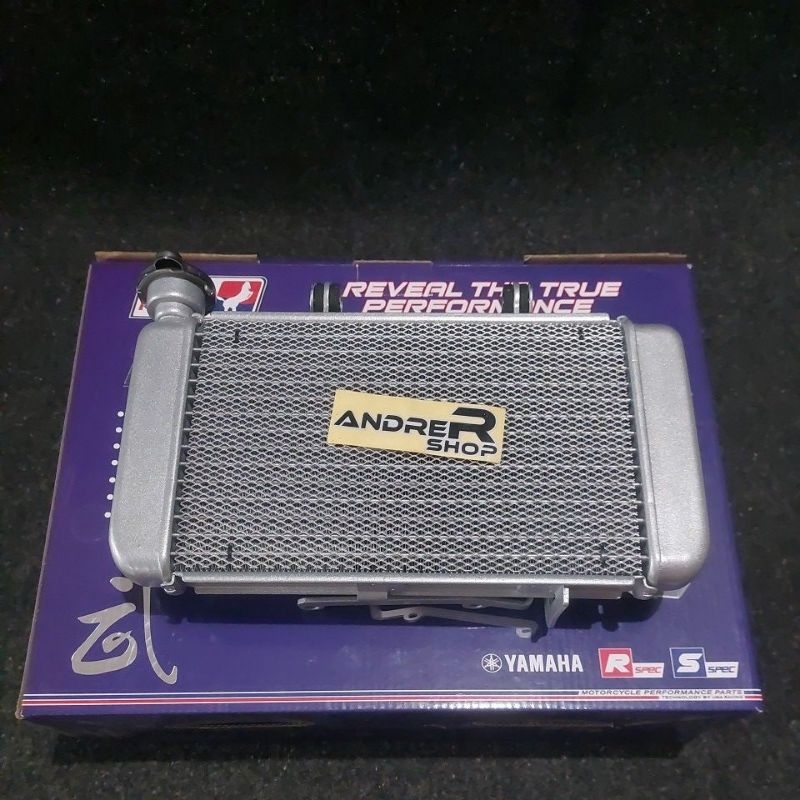 radiator uma mx old new mxking exciter 135/150 almunium original