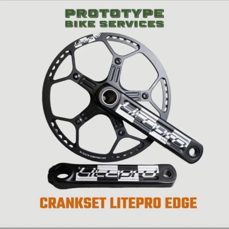 Crank set Litepro Edge Plus Chainring