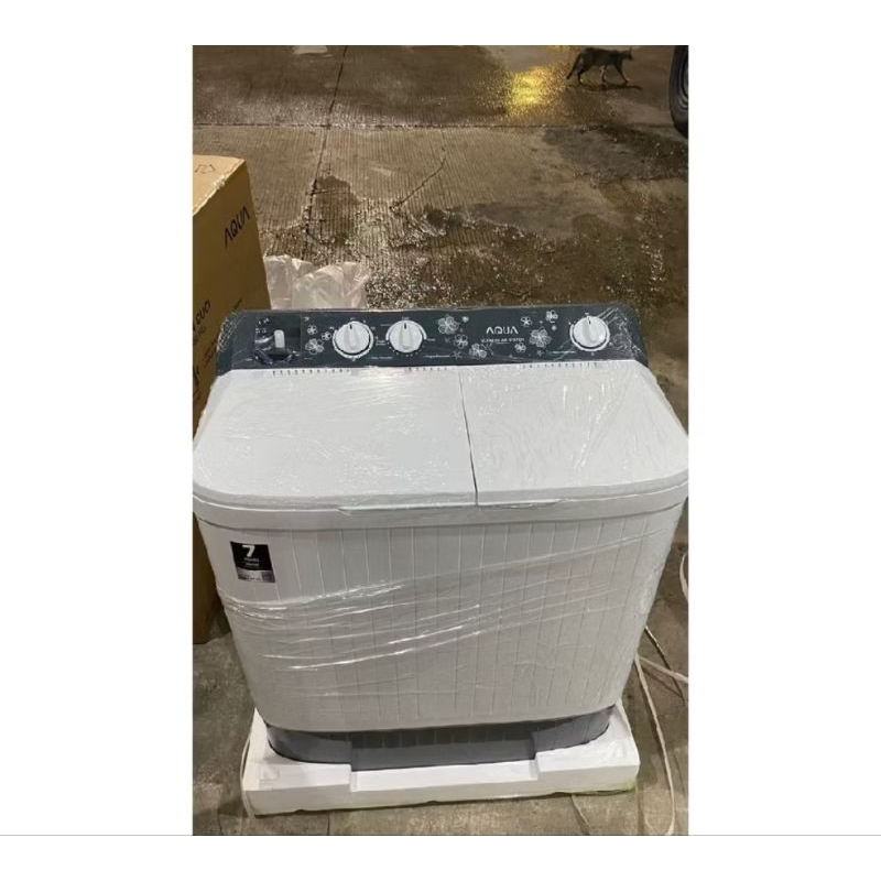 mesin cuci aqua 8011HT  mesin cuci aqua 8 kg 2 tabung bergaransi resmi