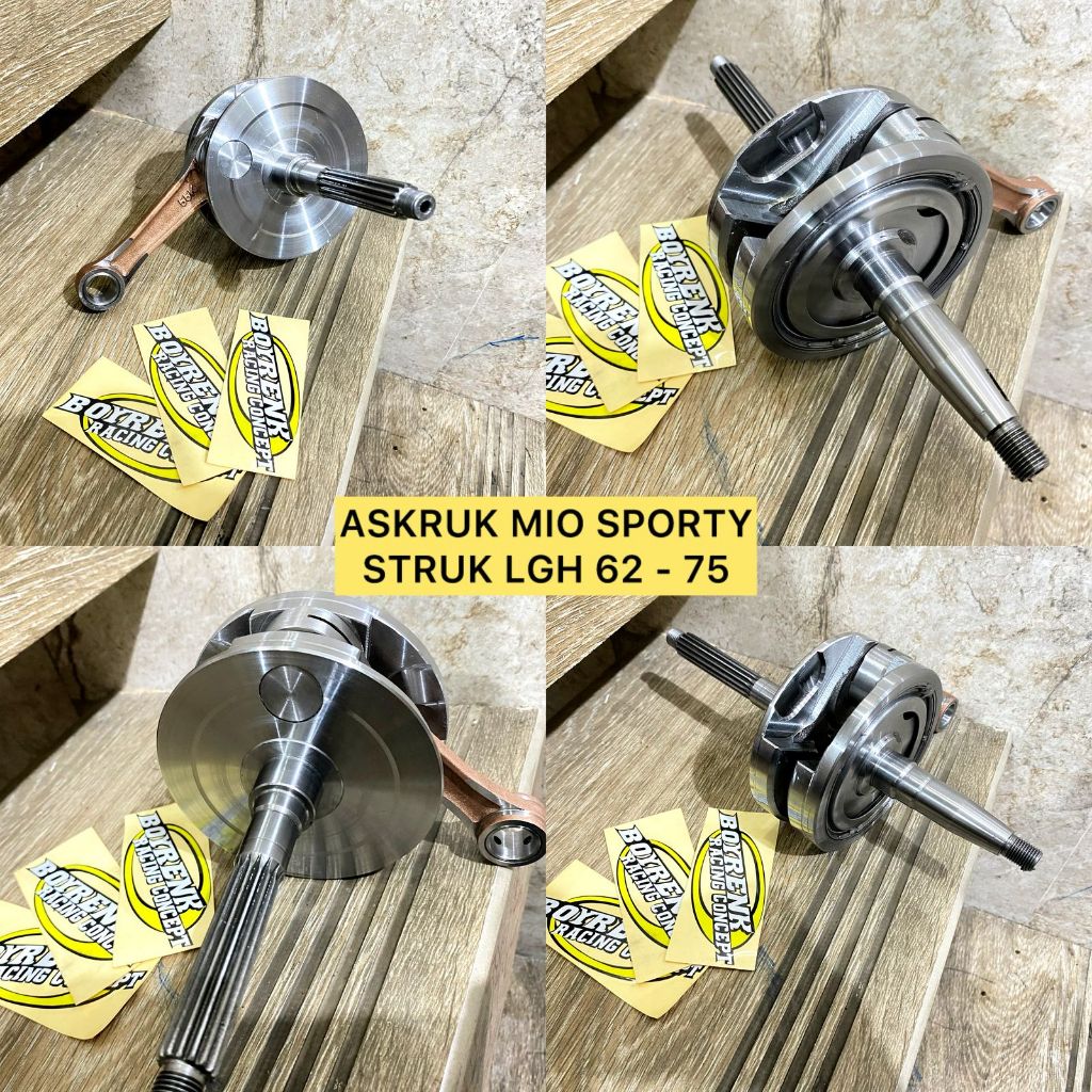ASKRUK MIO SPORTY 5MX LANGKAH 62-75//GESER TORSI  - BOYRENK RACING