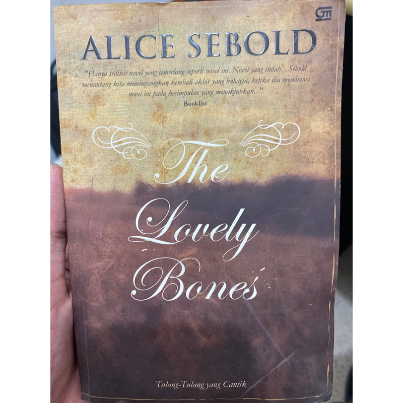 NOVEL ALICE SEBOLD THE LOVELY BONES