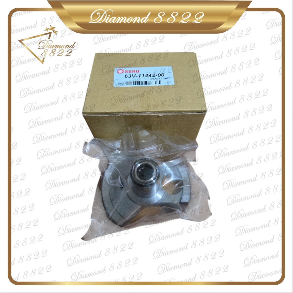 POROS ENGKOL CRANKSHAFT 4 15PK 63V-11442-00 SPAREPART MESIN TEMPEL OUTBOARD