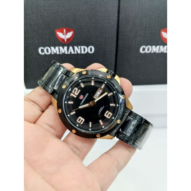 Commando CM6009G-BRGDB#Commando CM6009G#CM6009G-BRGDB#Jam tangan pria Commando CM7009G#Man watch Com