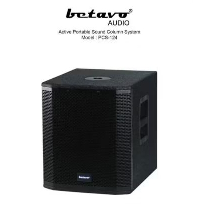 SPEAKER AKTIF COLUMN BETAVO PCS124 12 INCH BETAVO OCS 124