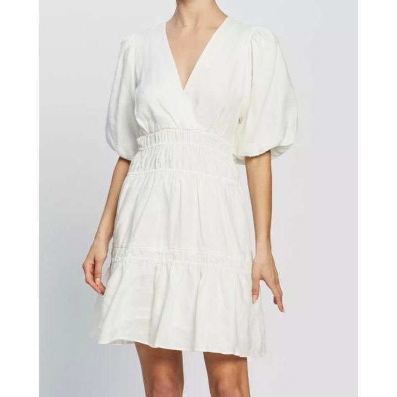 MAGALI PASCAL appoline linen dress