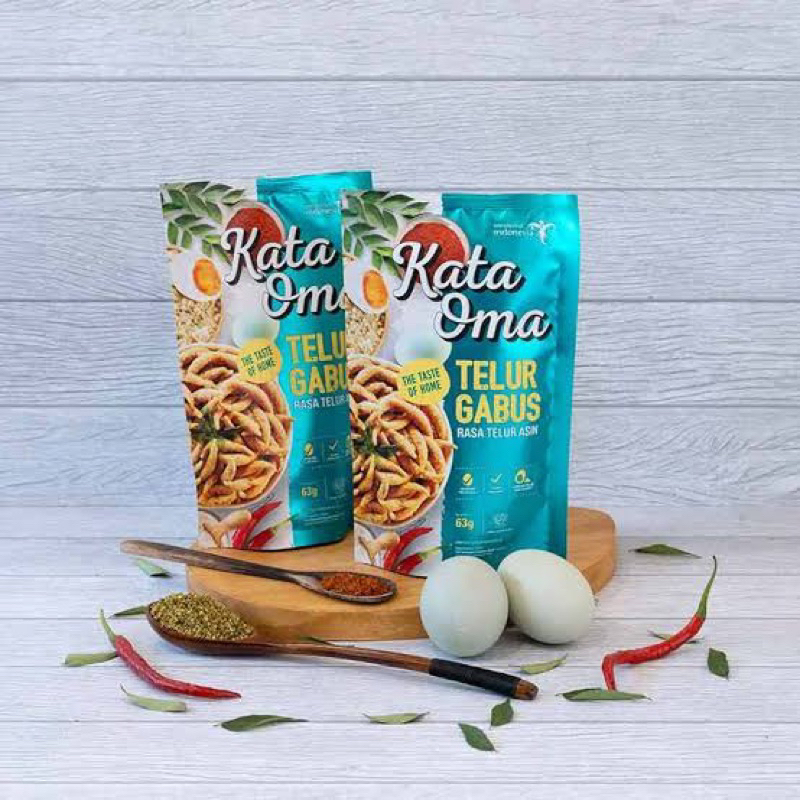 

Nycyta Home Kata Oma Telur Gabus Rasa Keju Cheddar / Sambal Balado Padang / Gula Aren / Telur Asin