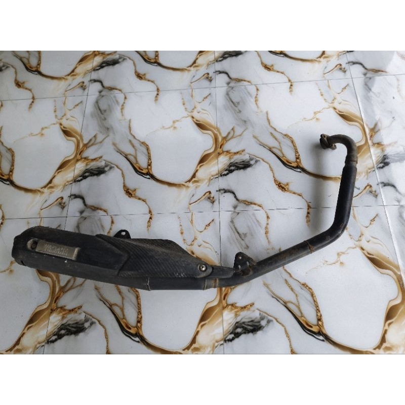 knalpot standar r15 v2 original yamaha copotan