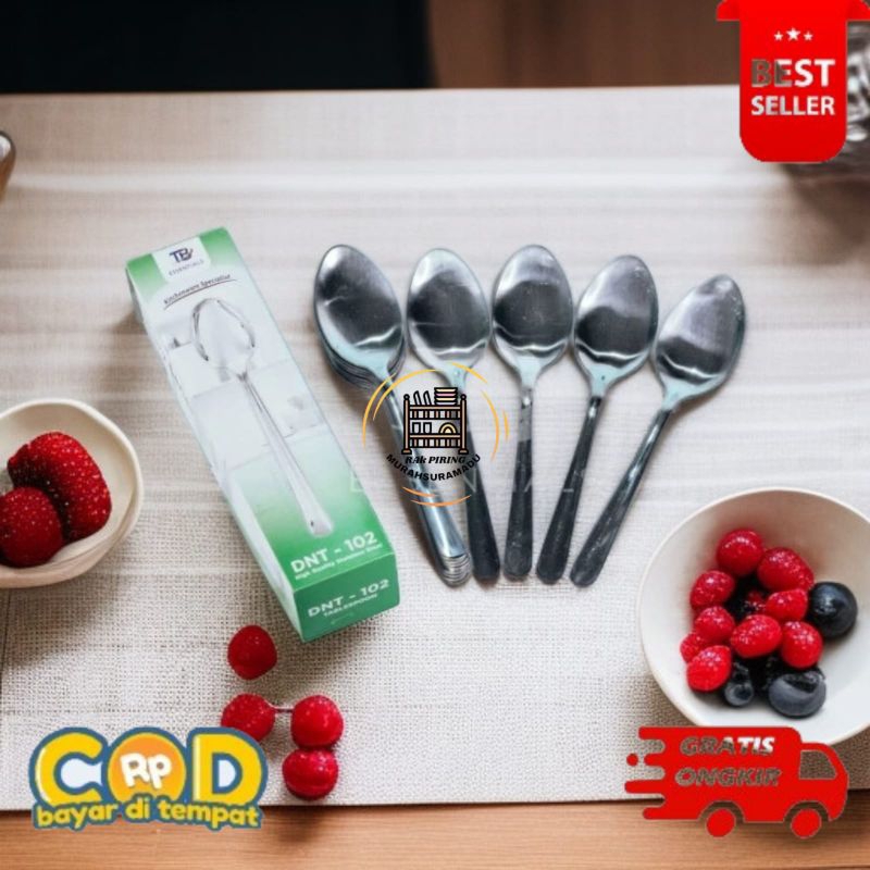 [PRP] sendok garpu makan tebal stainless steel DNT-102