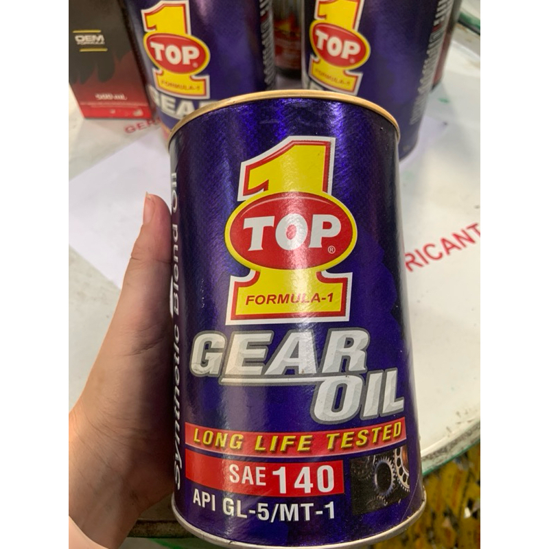 Oli top1 gear oil sae 140 oli mobil