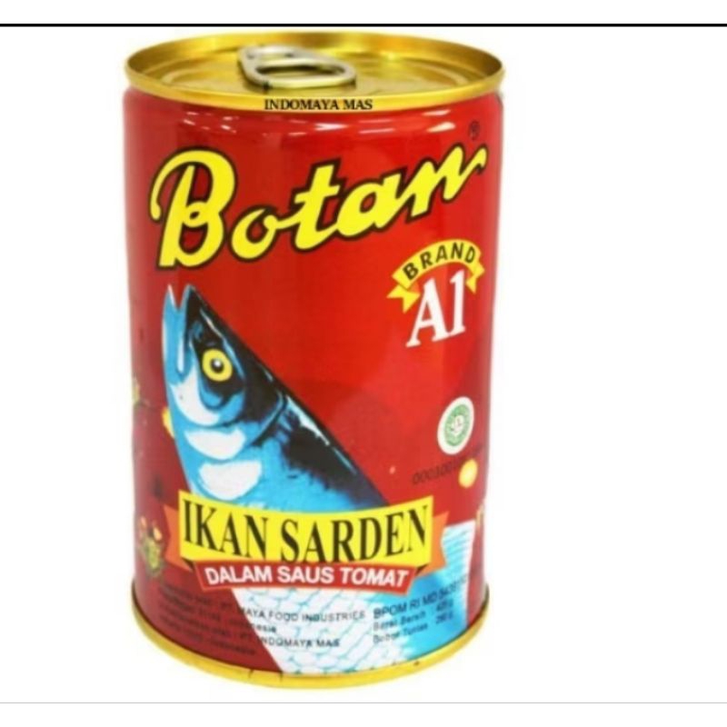 

Botan Ikan Sarden 425gr