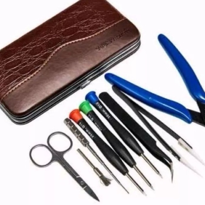 KP8 Toolkit v3 perkakas perlengkapan obeng tang potong