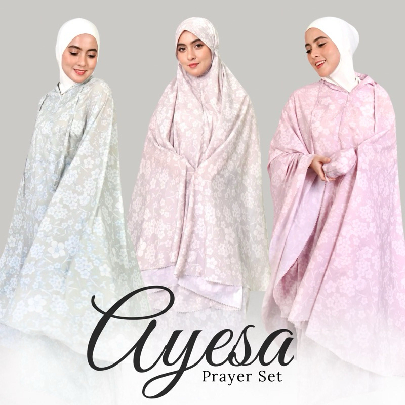 MUKENA AYESA PARASUT MOTIF| Mukena Travelling By Danyta