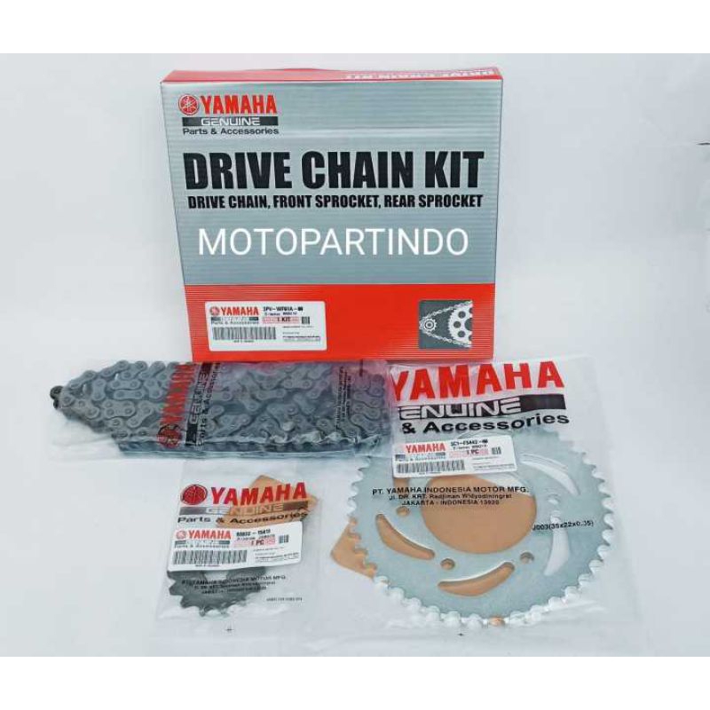 GEAR SET MX KING GIGI TARIK MX150 2PV-W001A-00 ORIGINAL