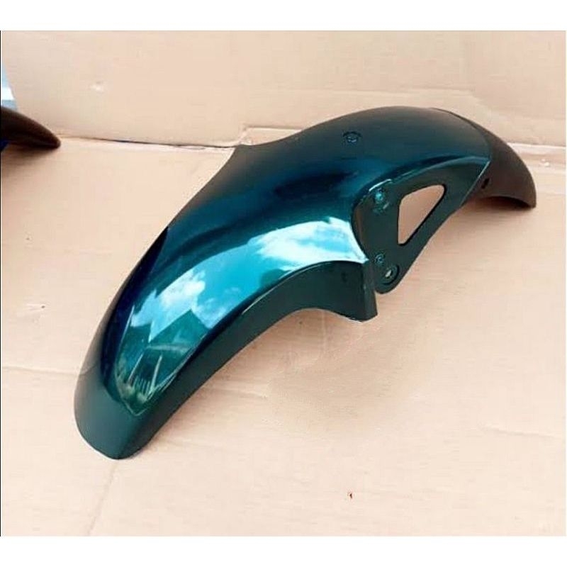 SPAKBOR DEPAN RX KING HIJAU BOTOL