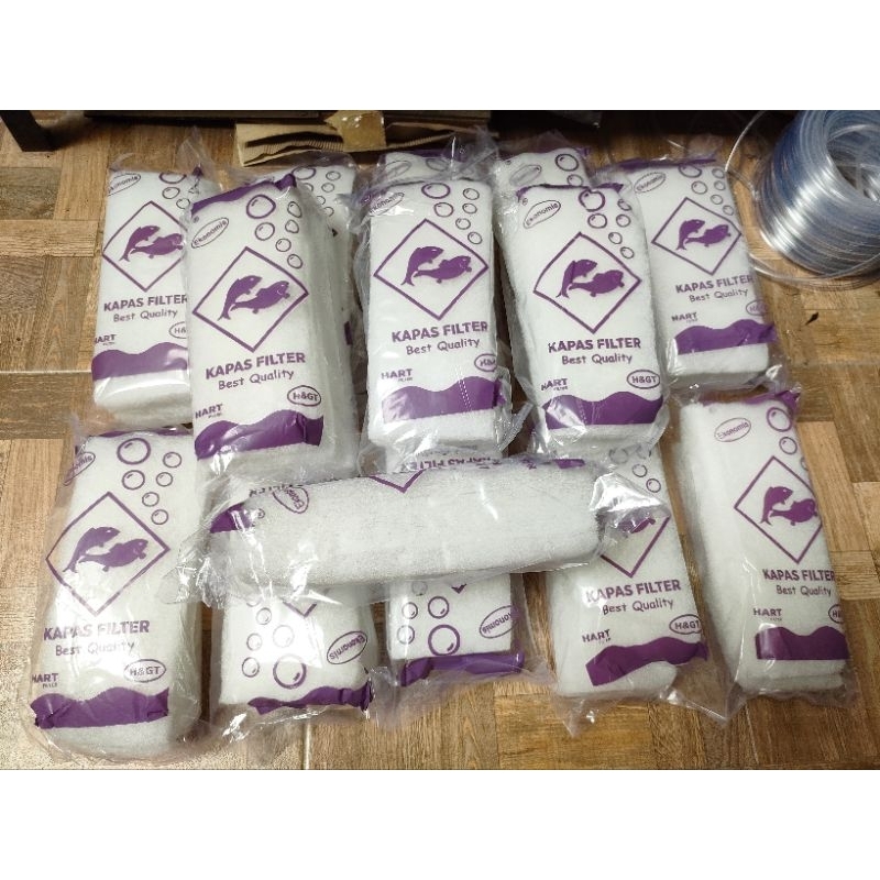 Kapas Filter Aquarium / Busa Filter akuarium
