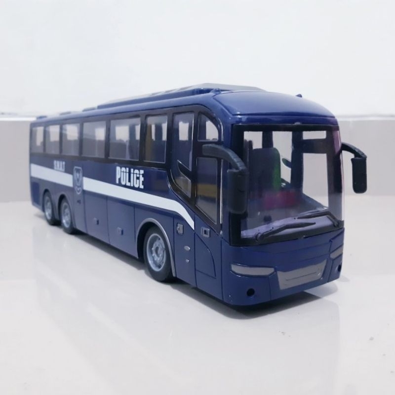 MAINAN RC BUS POLISI REMOTE CONTROL MOBIL BIS REMOTE CONTROL ANAK LAKI/COWO