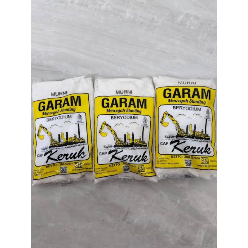 

Garam cap Kerukk Beryodium 200gram