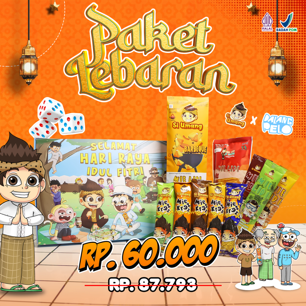 

Si Umang Paket Lebaran 2025 x Dalang Pelo [FREE GAMES BOARD]