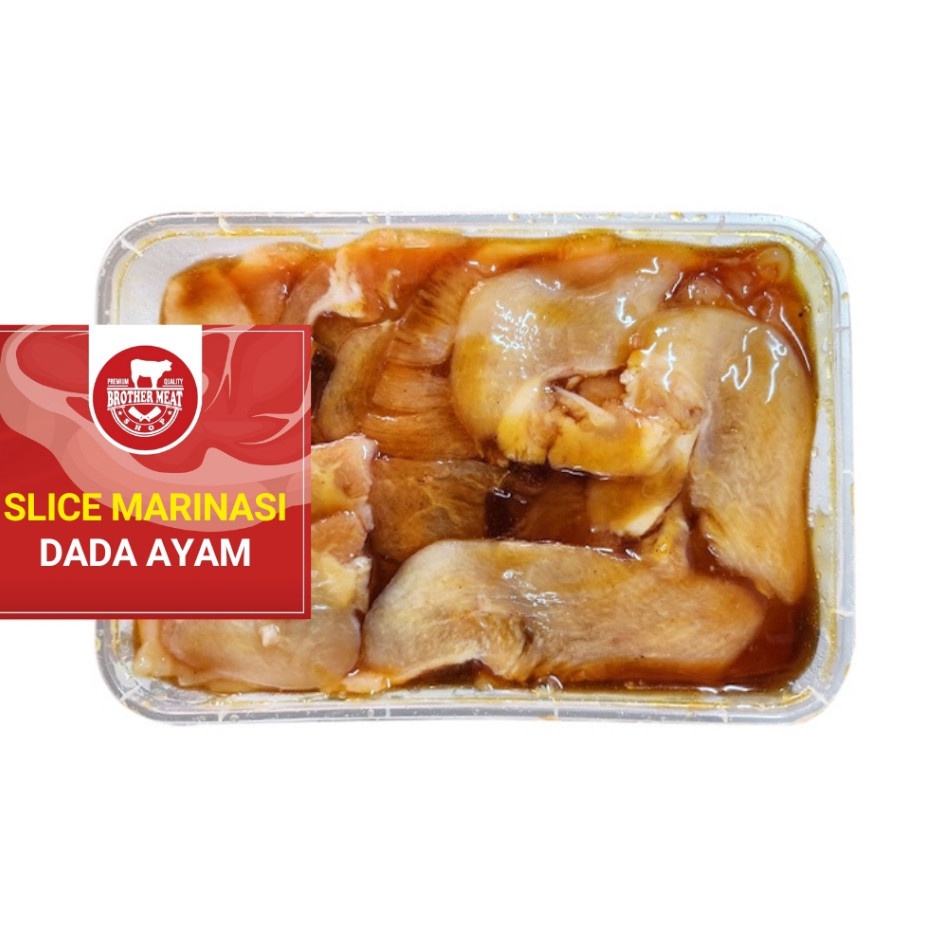 

Slice Marinasi Dada Ayam 5gr Brothermeatshop