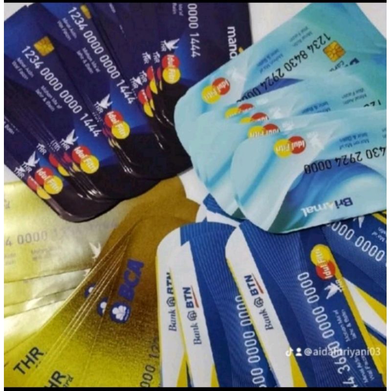 

Amplop lebaran motif atm isi 100 lembar