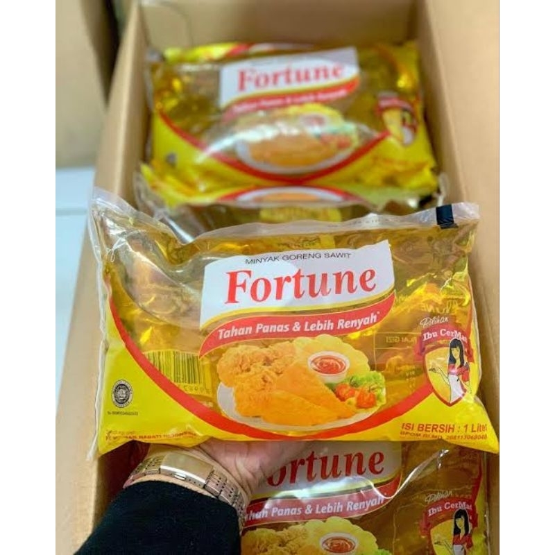 

Minyak Goreng Fortune Bantal 1L