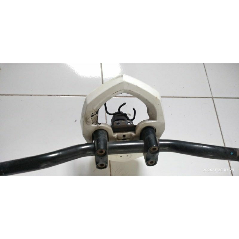 Stang Yamaha X-RIDE 155 plus dudukan stang dan tutup dudukan stang original