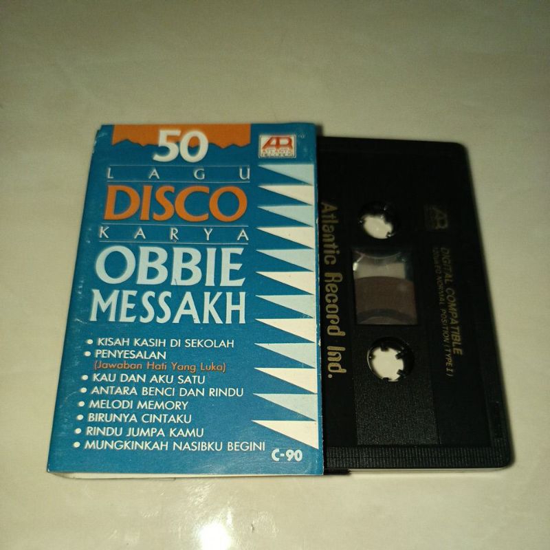 KASET LAGU DISCO KARYA OBBIE MESSAKH KISAH KASIH DI SEKOLAH KAU DAN AKU SATU RINDU JUMPA KAMU