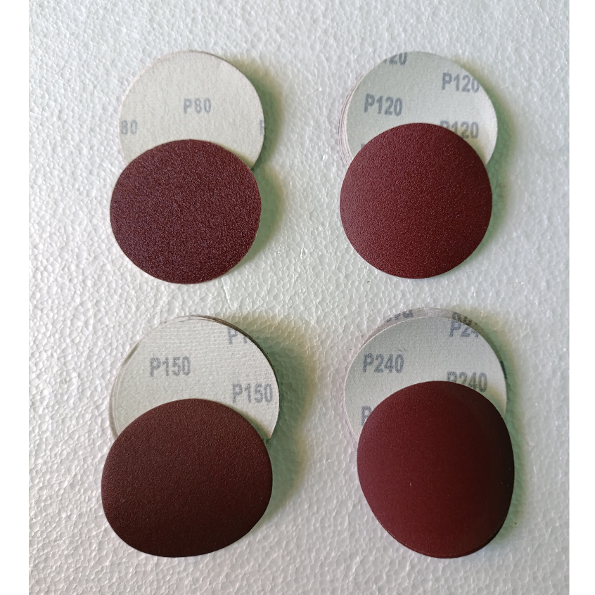 Amplas Bulat 4 Inch Amplas Grit P80 P120 P150 P240