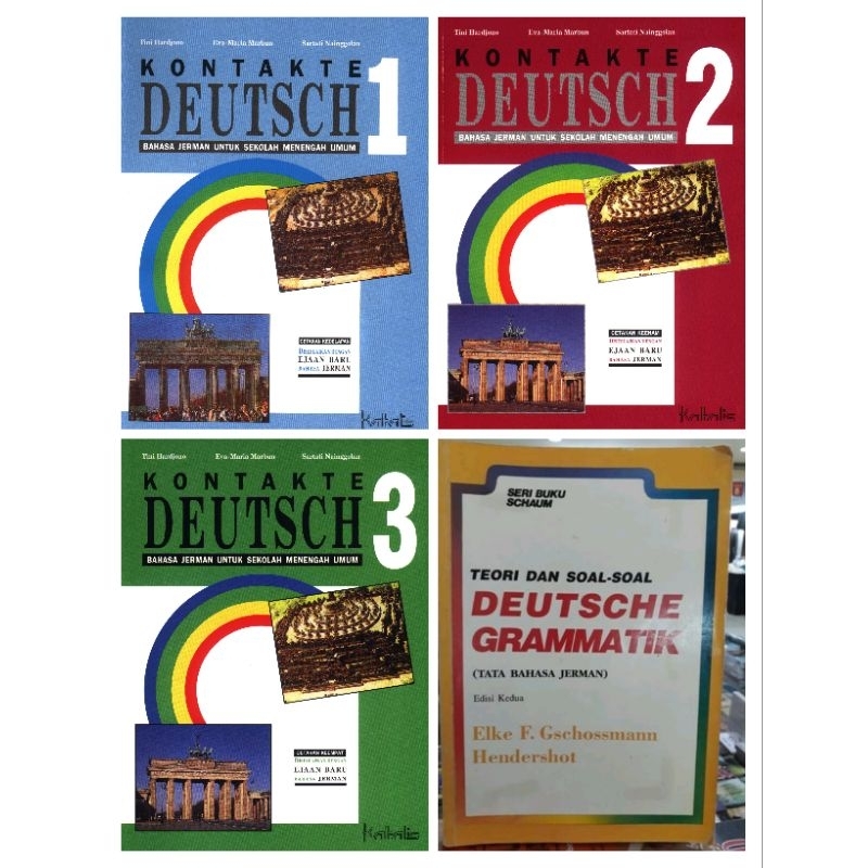 kontakte deutsch 1,2,3 bahasa Jerman teori dan soal-soal Deutsche grammatik tata bahasa jerman
