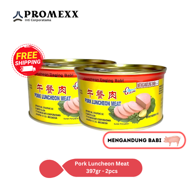 

Paket Hemat Gulong Pork Luncheon Meat 397 g (Ham) - 2 pcs