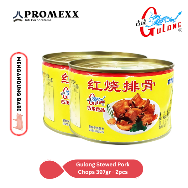 

Paket Hemat Gulong Stewed Pork Chops 397 g (Iga/Paikut) - 2 pcs