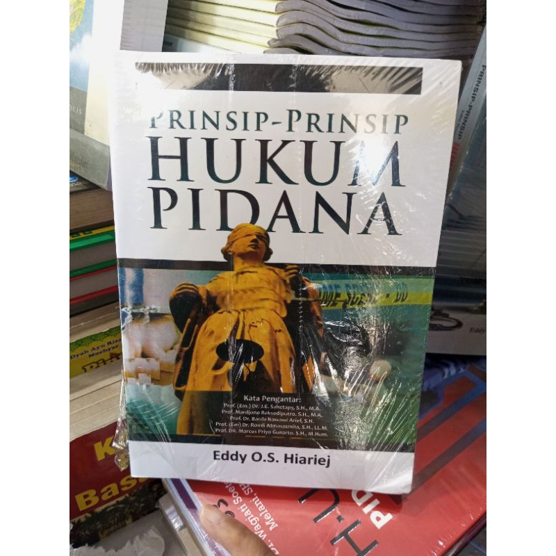 Prinsip" Hukum Pidana Edy O.S Hiariej