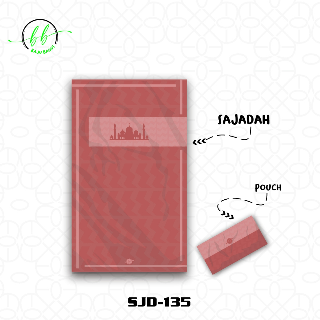 Sajadah Travel Premium Alat Sholat Traveling Travel Friendly Aesthetic Custom Nama Sajadah Ringan K2