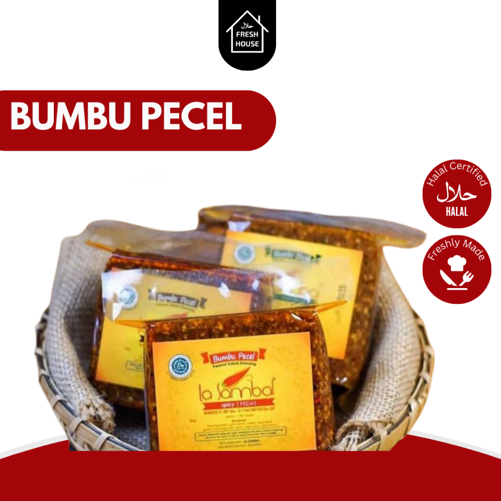

BUMBU PECEL INSTAN PEDAS/SEDANG/TIDAK PEDAS LA SAMBAL