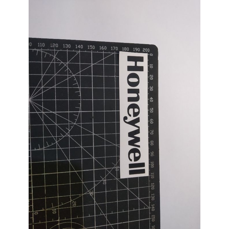 

stiker cutting honeywell