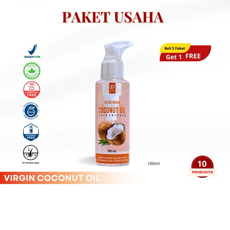 

Paket Usaha Extra Virgi Coconut Oil VCO 100ml