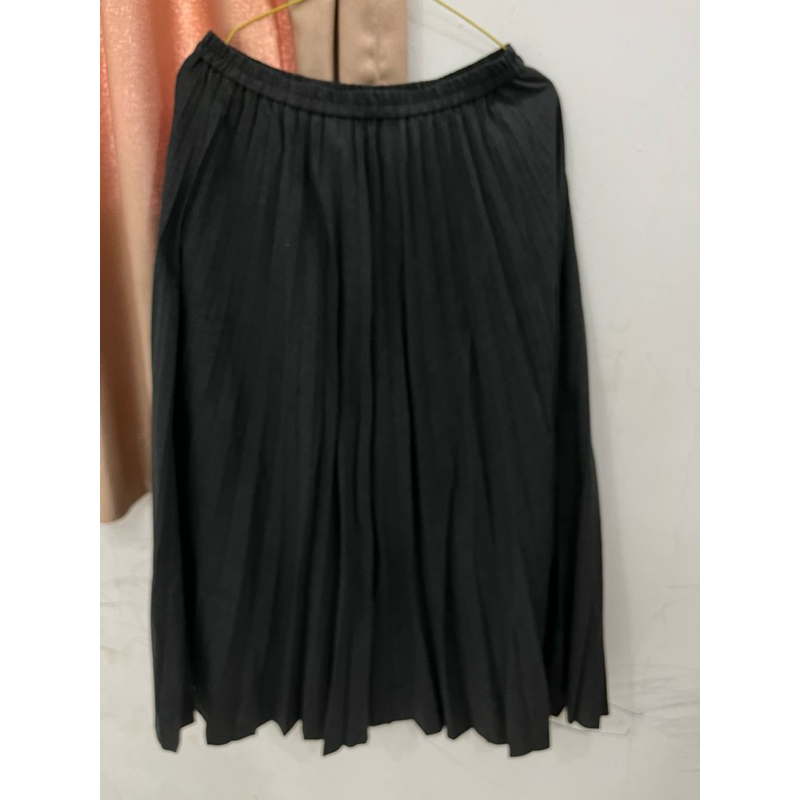 Rok plisket rapi Uniqlo